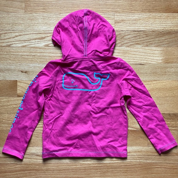 NWT Vineyard Vines toddler long sleeve hooded T-shirt - Picture 2 of 3